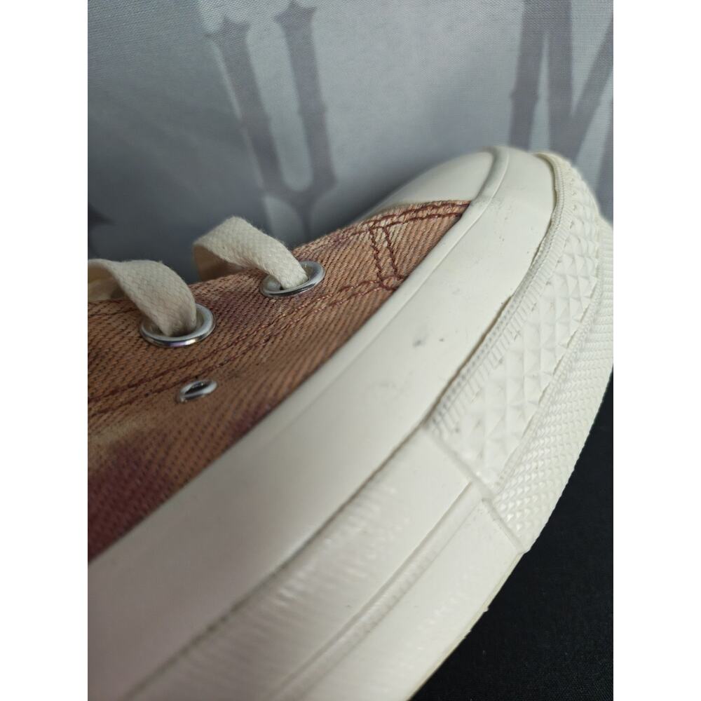 CONVERSE Men's 8 Women's 10 Chuck 70 High Top Washed Denim Tie Dye Sneakers New - Picture 13 of 16